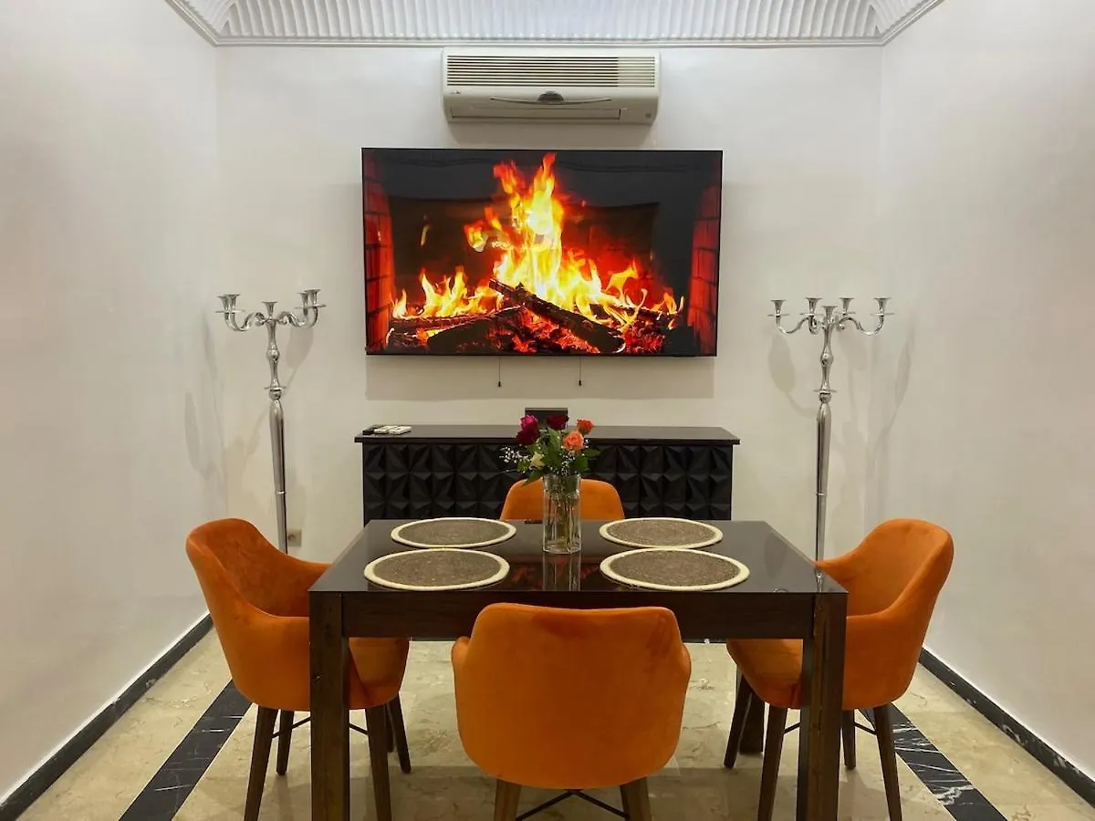 Warda 2 Bedroom Hivernage Apartment 马拉喀什 摩洛哥