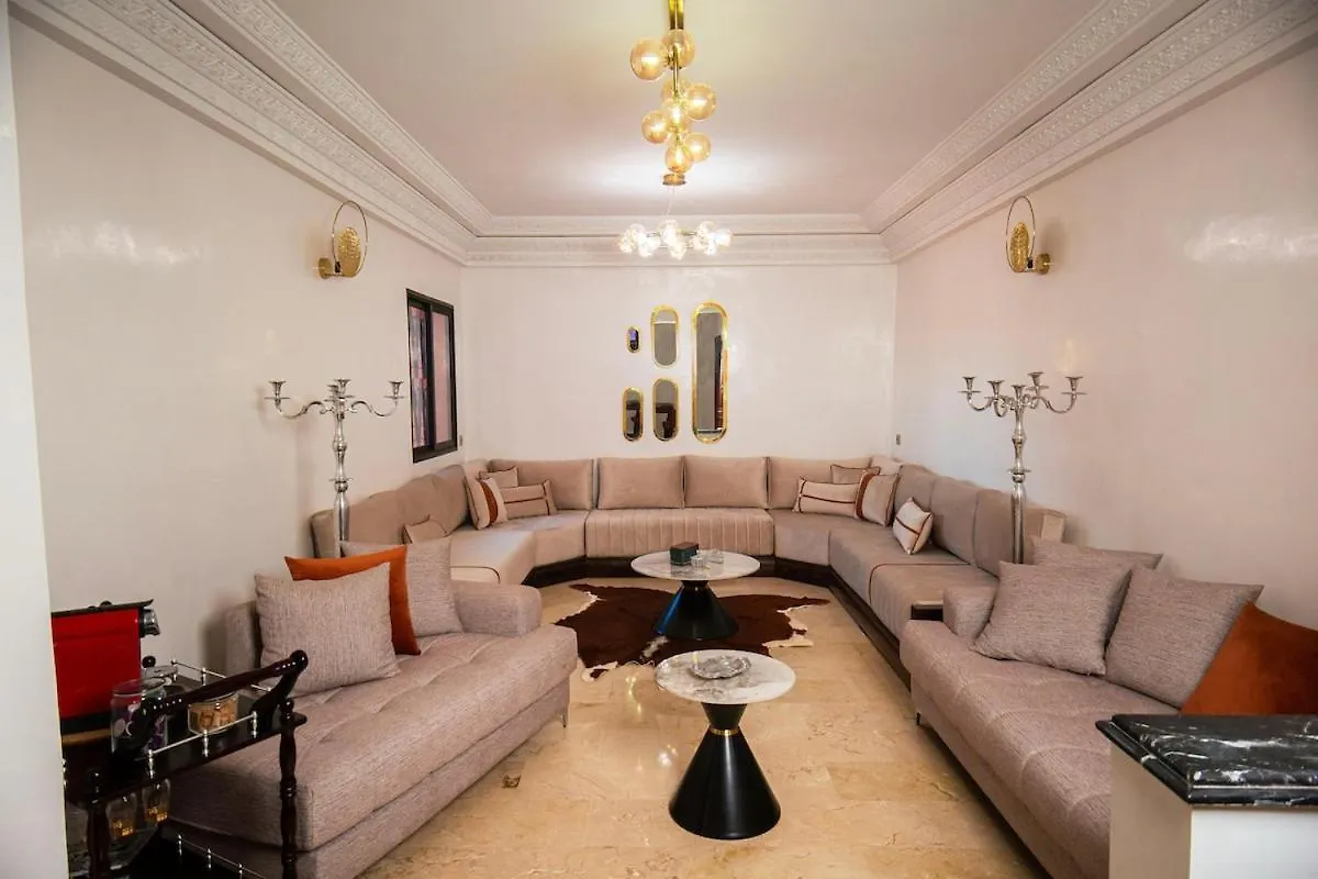 Warda 2 Bedroom Hivernage Apartment 马拉喀什