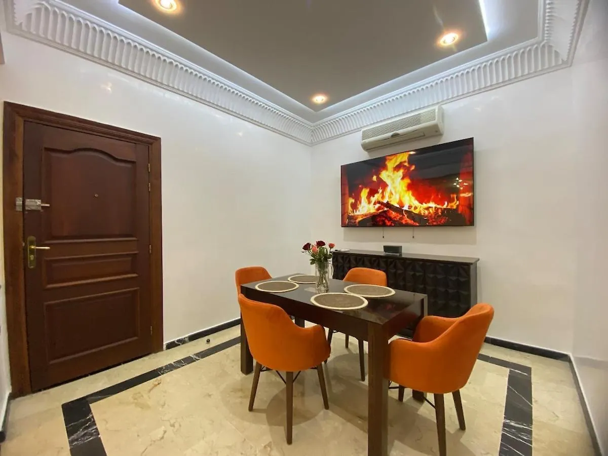 Warda 2 Bedroom Hivernage Apartment 马拉喀什