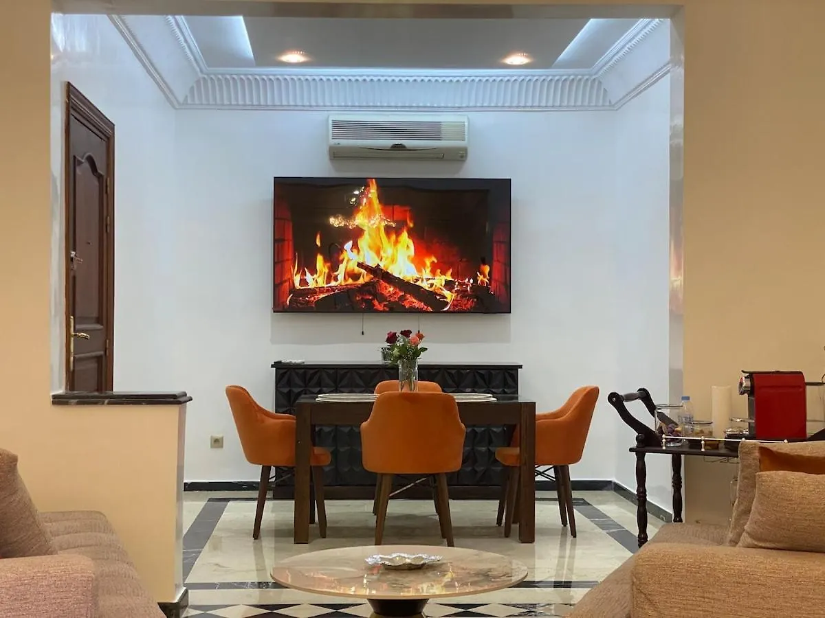 Warda 2 Bedroom Hivernage Apartment 马拉喀什